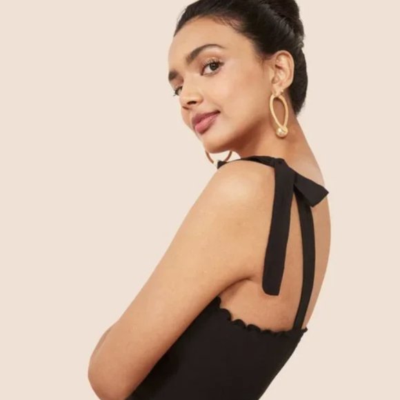 Reformation Christine Dress - Black - Picture 7 of 16